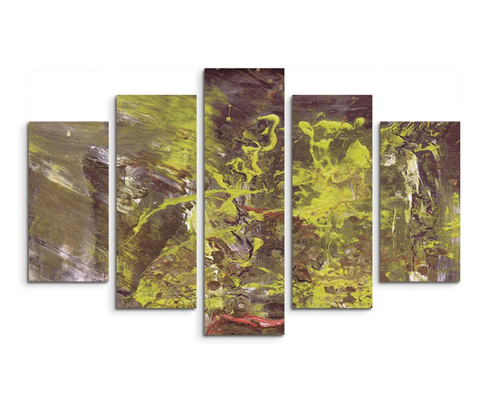 Enigma Abstract 803 Graphic Art Print Multi-Piece Image on Canvas