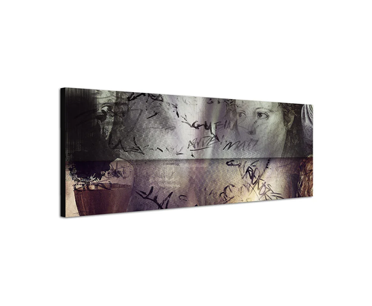 Enigma Panorama Abstract 473 Graphic Art Print on Canvas