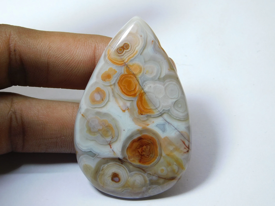 Crazy Lace Agate Cabochons, Gemstone, Loose Stone, 102 Ct | 56 X 36mm 447