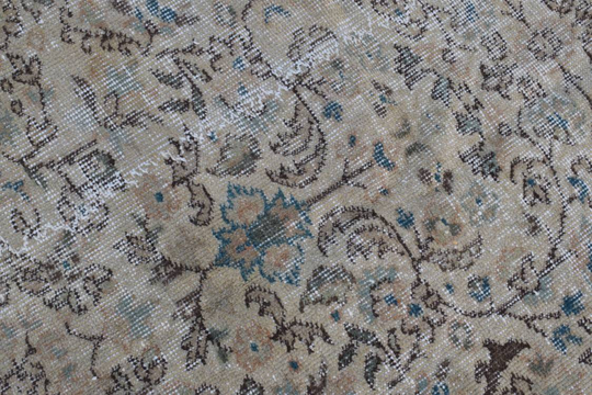 6x10 Vintage Rug, 6x10 Turkish Area Rug, Decorative Rug, Saloon Rug, Antique Rug, Handmade Large Rug, 6x10 Overzize Rug, 6'7x10'1 Ft, 651-K