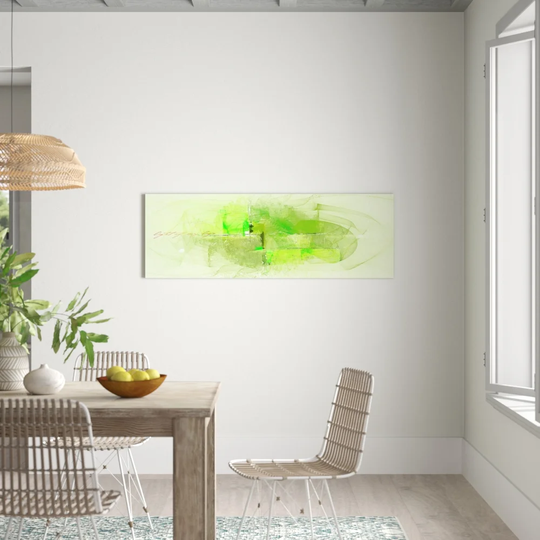 Enigma Panorama Abstract 783 Graphic Art Print on Canvas