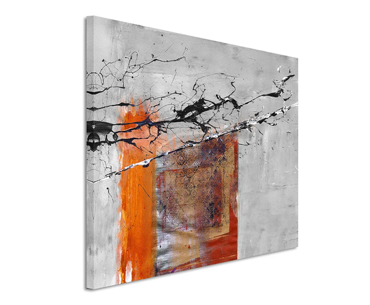 Enigma Abstract 505 Graphic Art Print on Canvas