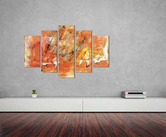 Enigma Abstract 929 Graphic Art Print Multi-Piece Image on Canvas