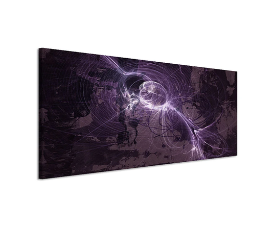 Enigma Panorama Abstract 1318 Graphic Art Print on Canvas