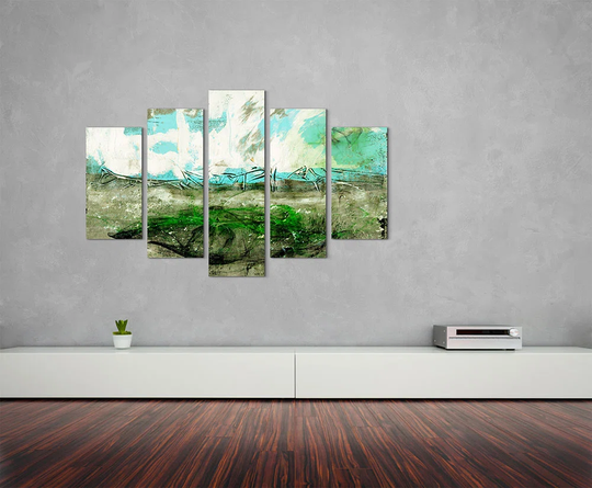 Enigma Abstract 772 Graphic Art Print Multi-Piece Image on Canvas