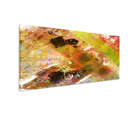 Enigma Panorama Abstract 948 Graphic Art Print on Canvas