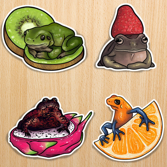 Froggie Fruit Friends