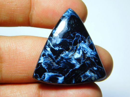 Aaa Rare Pietersite Gemstone, Natural Cabochon, Top Quality Loose Stone 48Cts.(32x30mm