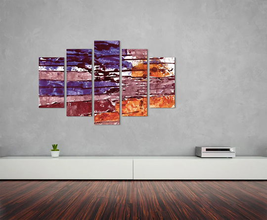 Enigma Abstract 713 Graphic Art Print Multi-Piece Image on Canvas