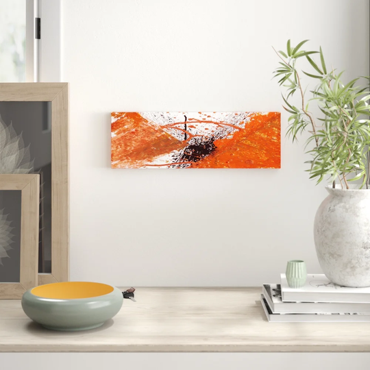 Enigma Panorama Abstract 635 Graphic Art Print on Canvas