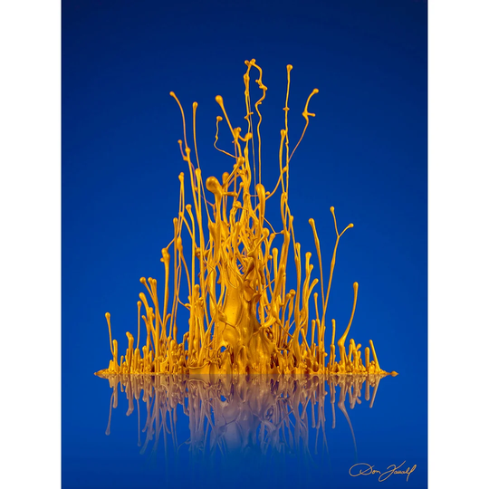 Gold Castle by Don Farrall - Wrapped Canvas Graphic Art Print