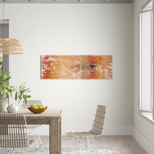 Enigma Panorama Abstract 663 Graphic Art Print on Canvas