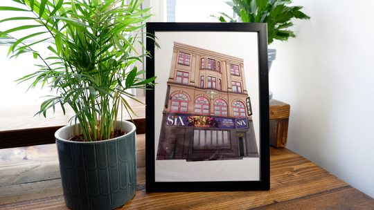 Six The Musical West End Digital Art Print A4 A5 Arts Theatre London