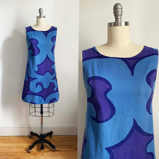 1960S Marimekko Shift Dress