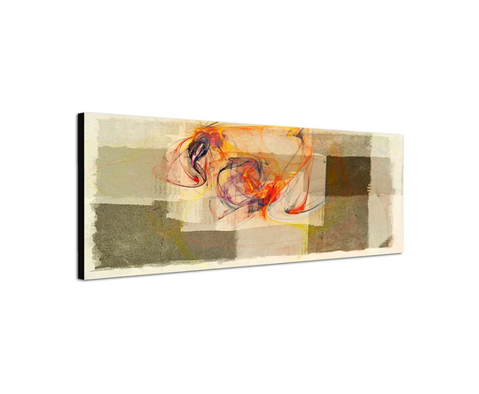 Enigma Panorama Abstract 296 Graphic Art Print on Canvas