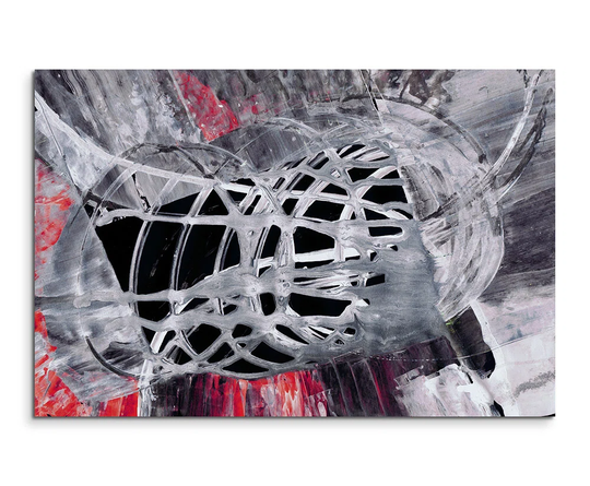 Enigma Abstract 609 Graphic Art Print on Canvas