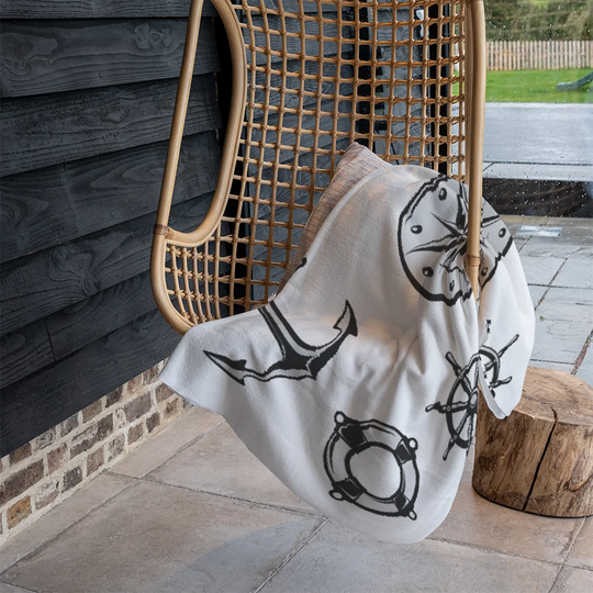 Scholl Nautical Icons Designer Blanket