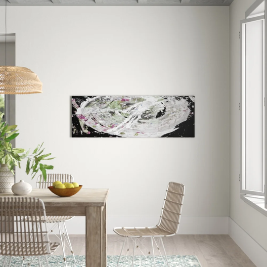Enigma Panorama Abstract 661 Graphic Art Print on Canvas