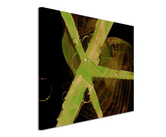 Enigma Abstract 756 Graphic Art Print on Canvas
