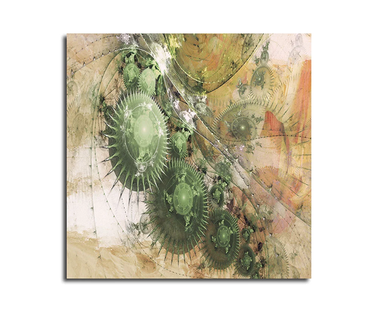 Enigma 479 Abstract Graphic Art Print on Canvas