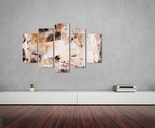 Enigma Abstract 747 Graphic Art Print Multi-Piece Image on Canvas
