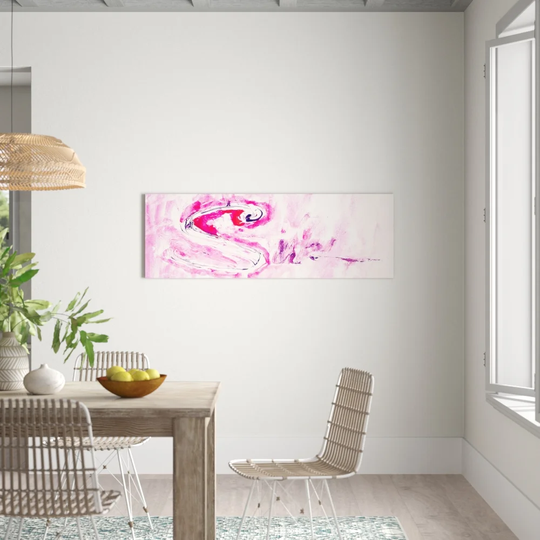 Enigma Panorama Abstract 005 Graphic Art Print on Canvas