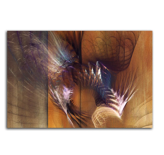 Enigma Abstract 305 Graphic Art Print on Canvas