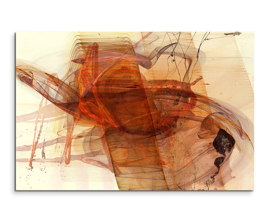 Enigma Abstract 790 Graphic Art Print on Canvas