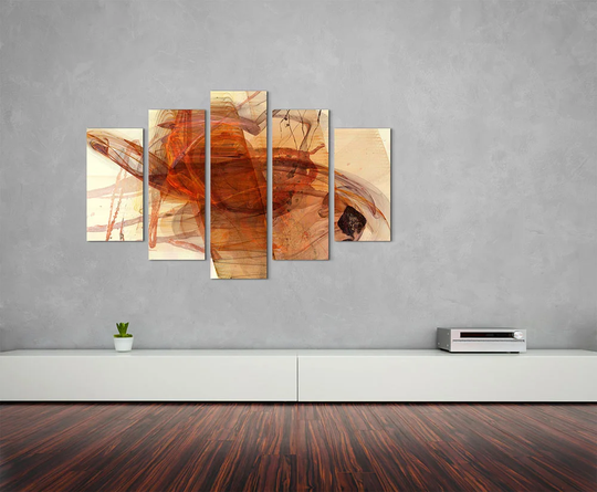 Enigma Abstract 790 Graphic Art Print Multi-Piece Image on Canvas