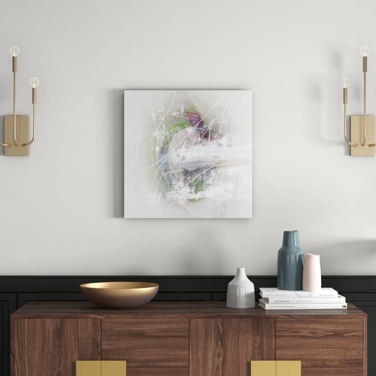 Enigma Abstract 1315 Graphic Art Print On Canvas