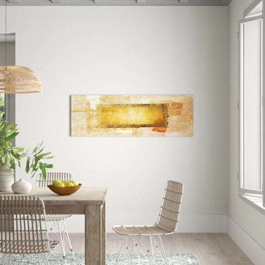 Enigma Panorama Abstract 782 Graphic Art Print on Canvas