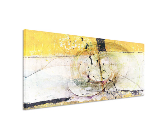 Panorama Abstract 1324 Graphic Art Print on Canvas