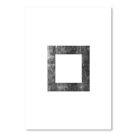 Square - Unframed Graphic Art Print on Paper