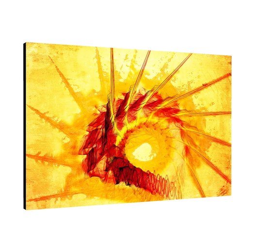Enigma 015 Abstract Graphic Art Print on Canvas