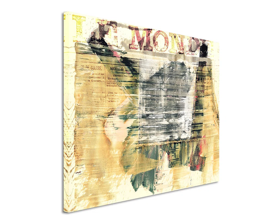 Enigma Abstract 514 Graphic Art Print on Canvas