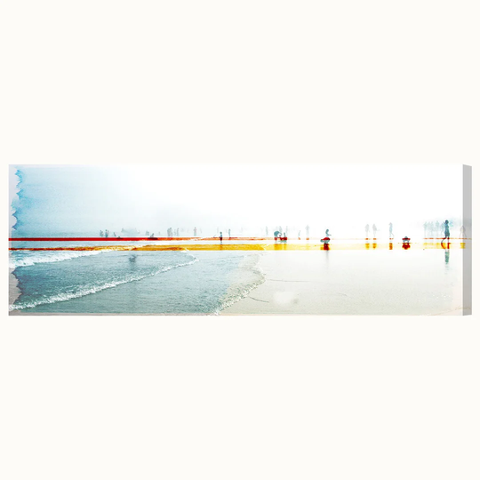 Sand on Your Toes - Wrapped Canvas Graphic Art Print