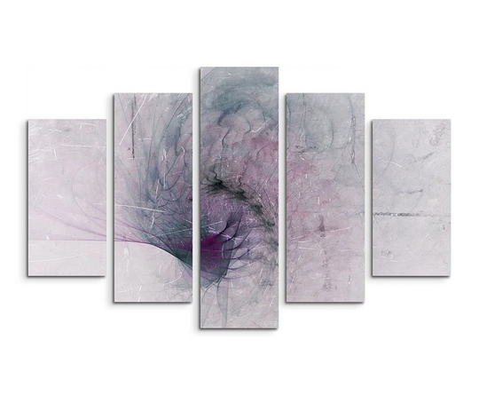 Enigma Sculpture Abstract 1199 Graphic Art Print Multi-Piece Image on Canvas