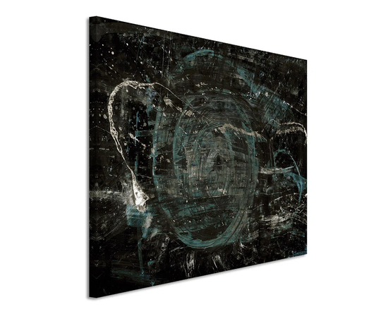 Enigma Abstract 540 Graphic Art Print on Canvas