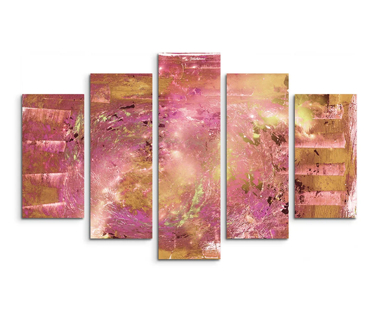 Enigma Abstract 821 Graphic Art Print Multi-Piece Image on Canvas