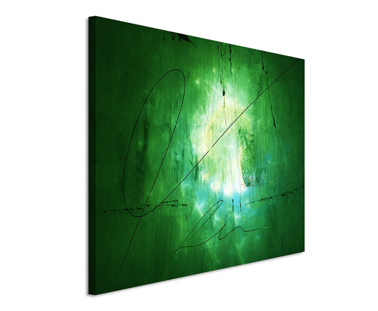 Enigma Abstract 1260 Graphic Art Print on Canvas