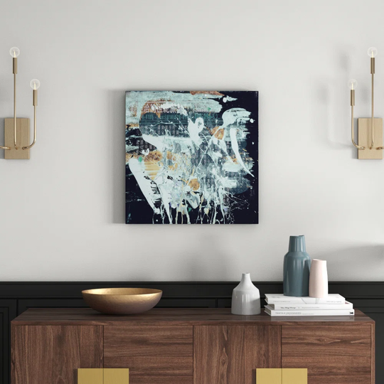 Enigma Abstract 832 Graphic Art Print on Canvas