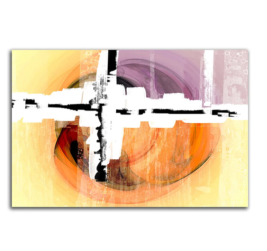 Enigma Abstract 292 Graphic Art Print on Canvas