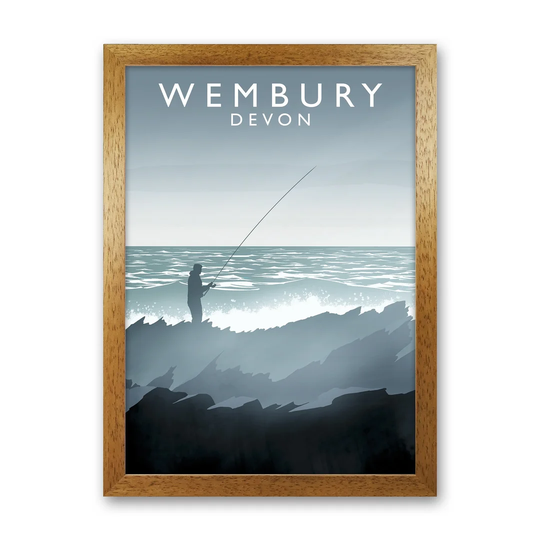 Wembury Portrait by Richard O'Neill - Graphic Art