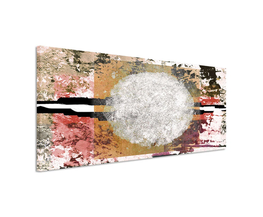 Enigma Panorama Abstract 949 Graphic Art Print on Canvas