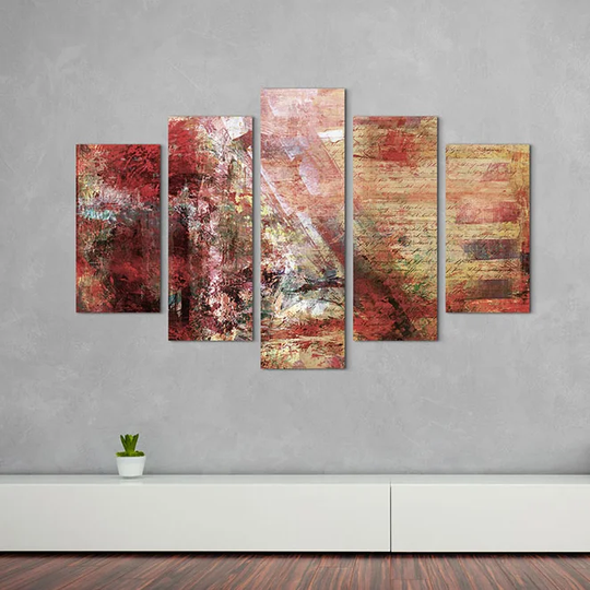 Enigma Abstract 885 Graphic Art Print Multi-Piece Image on Canvas