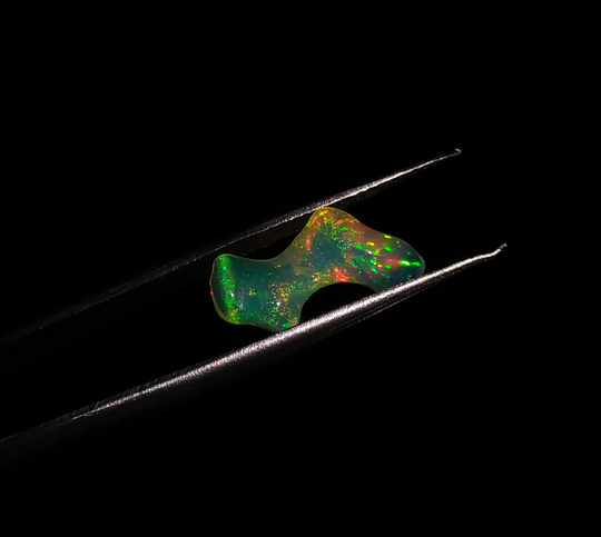 2.25 Cts Opal Polished-Natural Ethiopian Polish Nuggets-Ethiopian Welo Fire Opal-100% Natural Opal-Polish Rough-Loose Stone