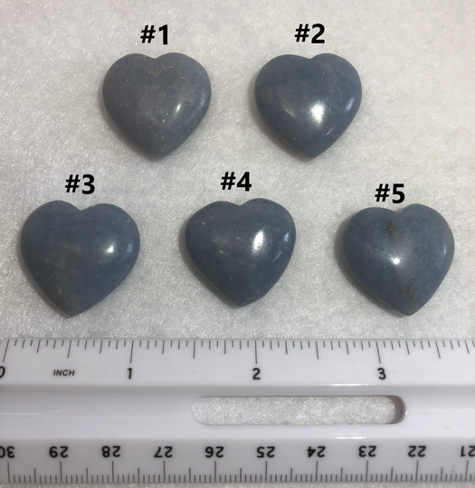 Angelite | Hearts