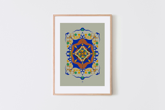 Ornament Poster On Enhanced Matte Paper