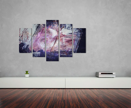 Enigma Abstract 1500 Graphic Art Print Multi-Piece Image on Canvas