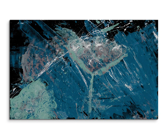 Enigma Abstract 688 Graphic Art Print on Canvas